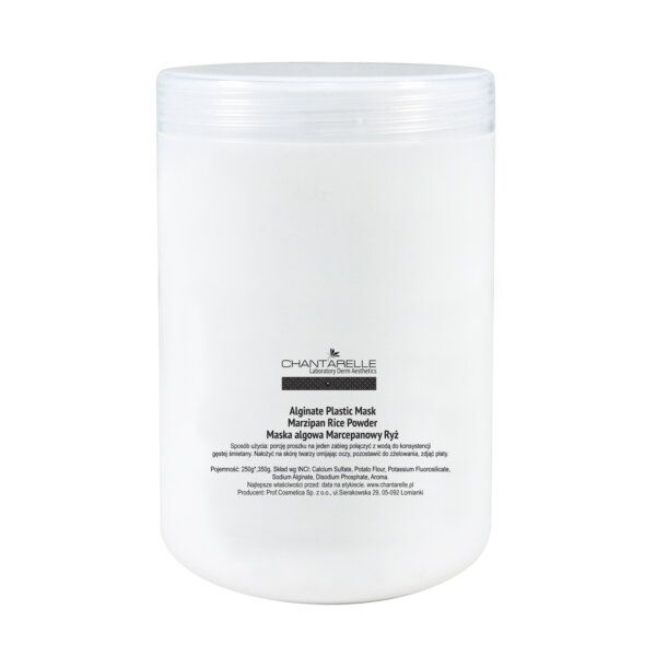 Альгінатна пластикова маска з марципановим рисовим порошком 350г Chantarelle