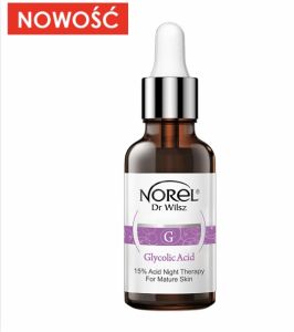 Нічна терапія з 15% кислотою для зрілої шкіри 30 мл Norel