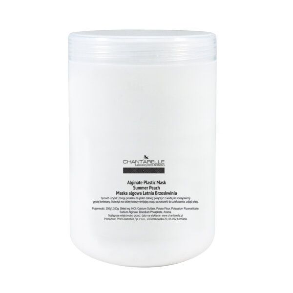Альгінатна пластикова маска Літо Персик 350г Chantarelle