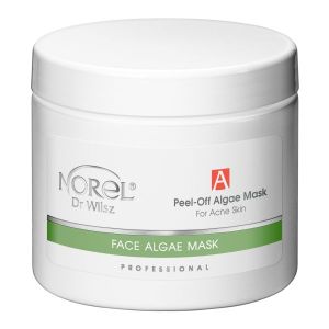 Маска-плівка з водоростей для шкіри з прищами 250г/500мл Norel
