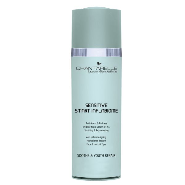 Антистрес та посилення; Нічний крем з пептидами почервоніння pH 4,5 50 мл Chantarelle