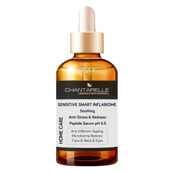 Заспокійлива сироватка з пептидами проти стресу та почервоніння pH 4,5 30 мл Chantarelle